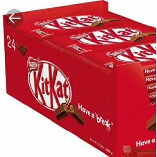 kit kat chocolate 4,1g caixa com 24 unidades.