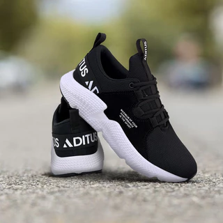 Tênis Masculino Esportivo Off White Academia Caminhada Corrida Aditus Leve e Confortável
