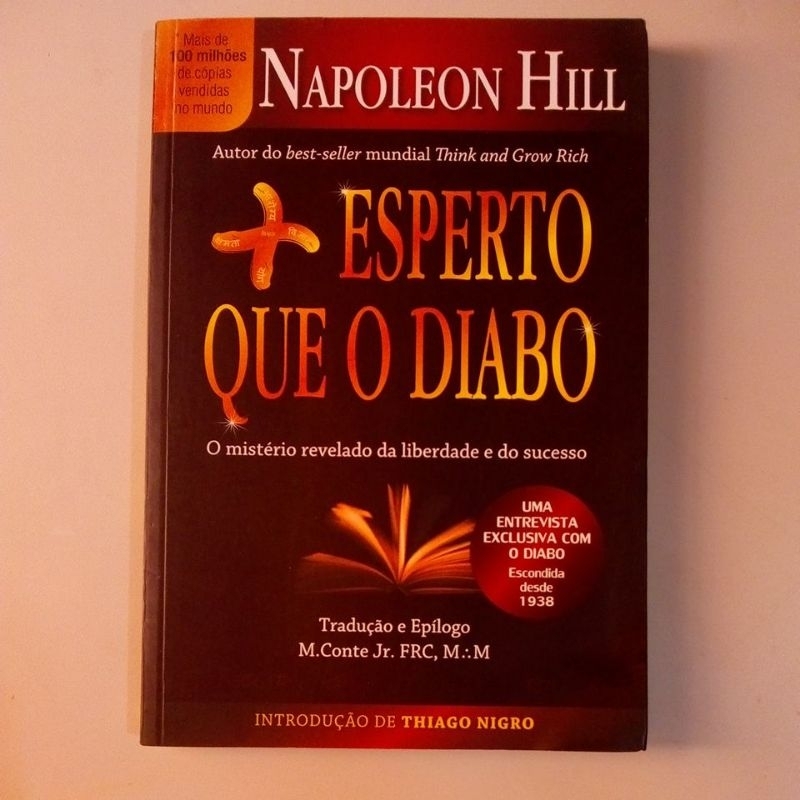 Mais Esperto Que O Diabo Napoleon Hill Shopee Brasil 5898