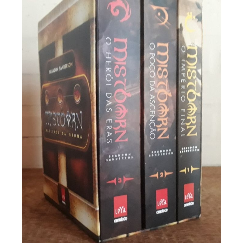 Box Livro Mistborn Era 1 Nascidos Da Bruma Era 1 Brandon Sanderson  Paperback Capa Comum (em inglês) - Escorrega o Preço