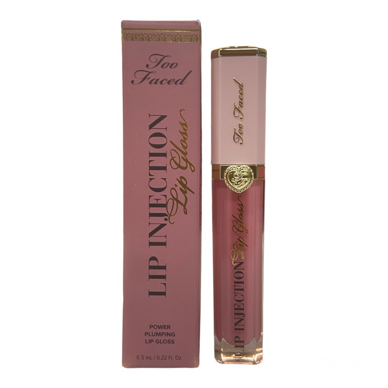 Lip Injection TOO FACED Glossy & Bossy Power Pumpling Lip Gloss 4g