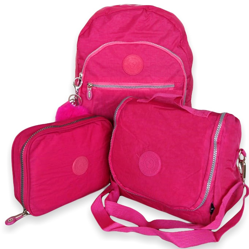 Bolsa Mini Mochila Luluca Infantil Menina Lu12103Gf - Semax