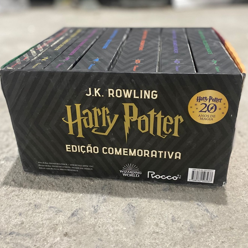 Box Harry Potter Edição Comemorativa 20 Anos (Pode haver avaria no Box) - 930265 - MLV12