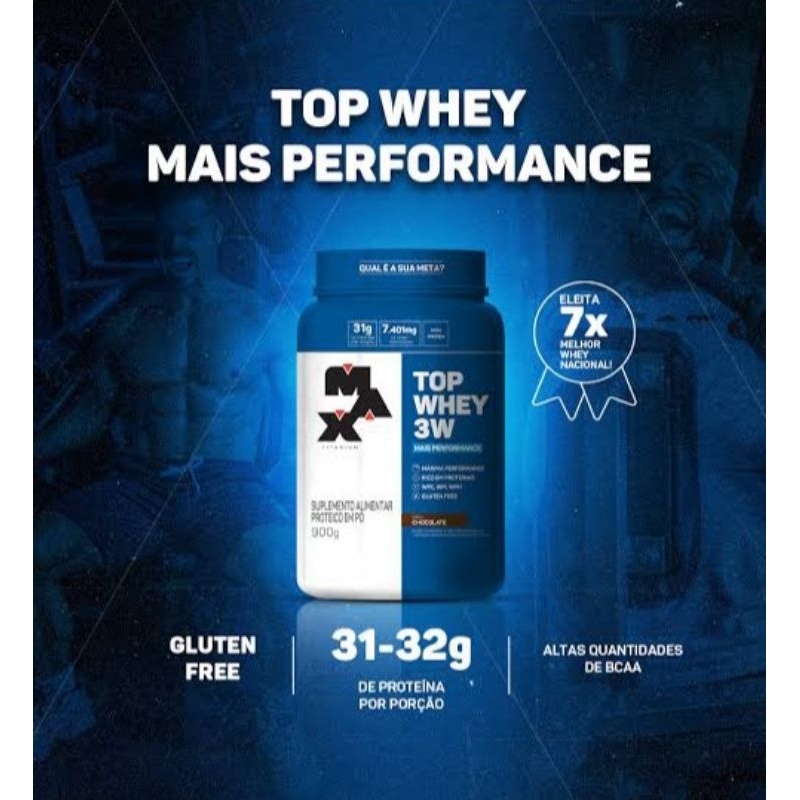 TOP WHEY 3W MAX TITANIUM – 900G