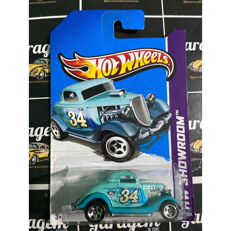 Hot Wheels - 3-Window 34 Ford 1:64 | Shopee Brasil