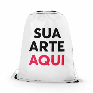 Sacola esportiva tipo mochila personalizada