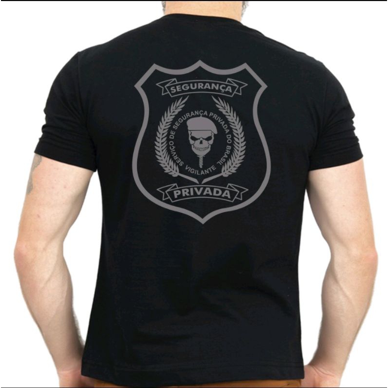 Camiseta Segurança Privada Alta Qualidade