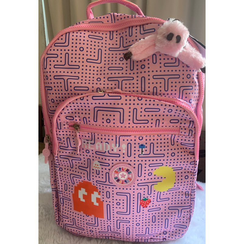 Mochila pac man Kipling Shopee Brasil