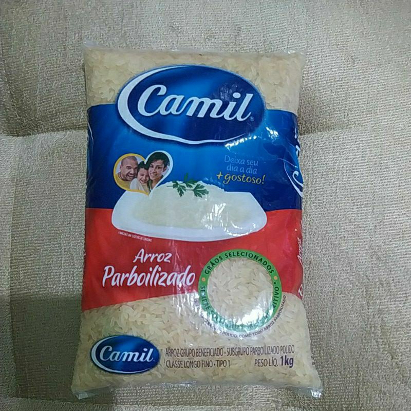 Arroz Camil Parboilizado | Shopee Brasil