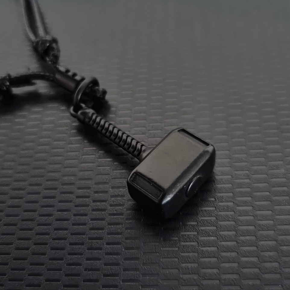 Colar Martelo do Thor - Unissex - Feito Metal - Colar Ajustável