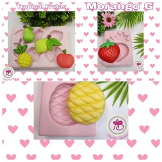 Combo Tropical moldes de silicone - Angélica Barbosa moldes de silicone.
