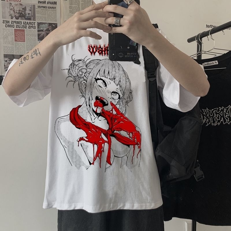 camiseta waifu Toga Himiko grunge goth aesthetic eboy | Shopee Brasil