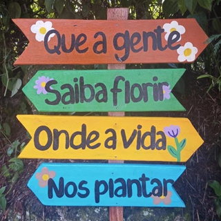 placas decorativas com frases em Promoção na Shopee Brasil 2023