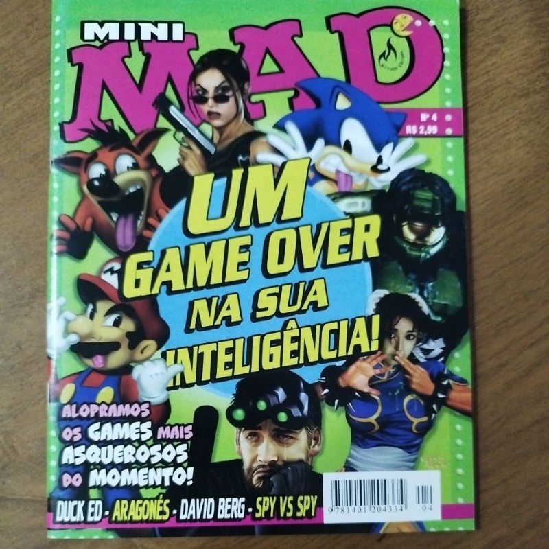Mini MAD - n° 04 ( Mythos ) | Shopee Brasil