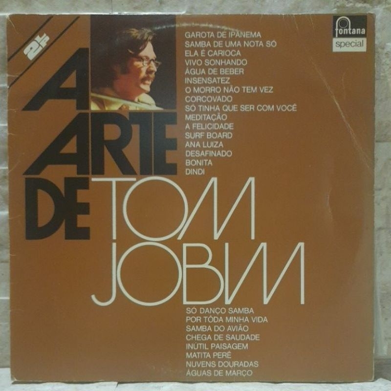 Vinil Lp Tom Jobim - A Arte De Tom Jobim | Shopee Brasil