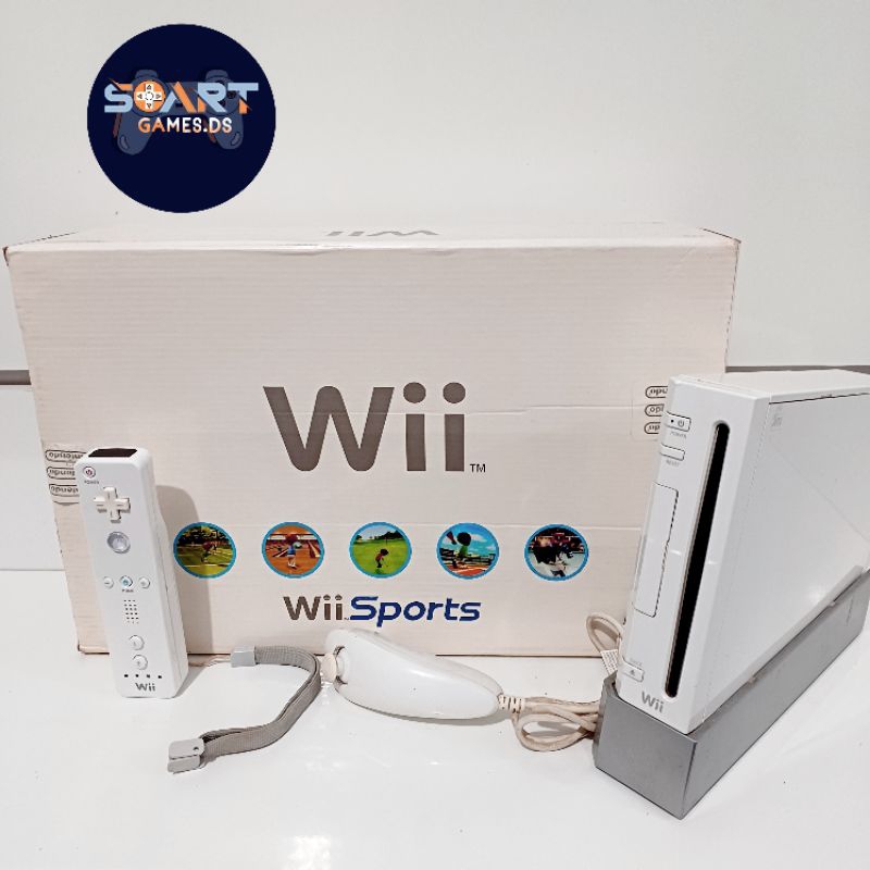 Nintendo Wii Azul Original Completo - Escorrega o Preço