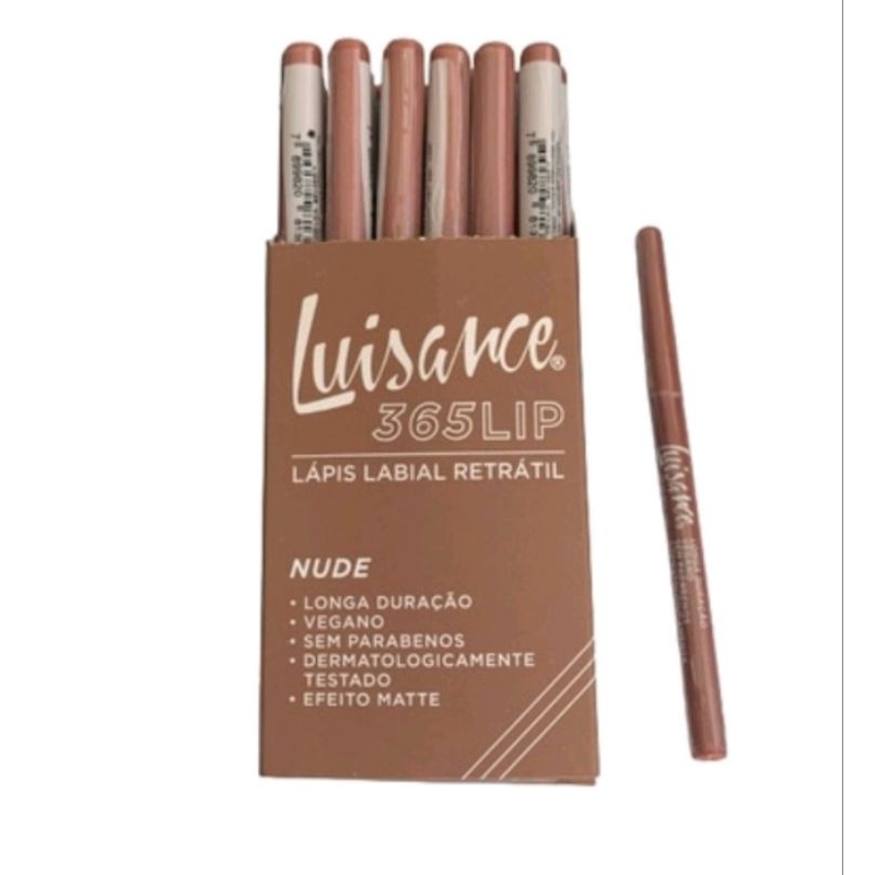 Lapis labial nude retrátil 365 lip luisance REF: L5214 val 01/26