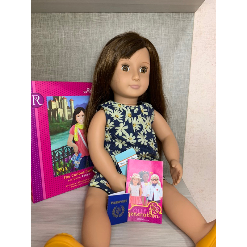 boneca Our Generation Reese Shopee Brasil