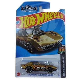 68 Corvette Gas Monkey Garage Hw Dream Garage 5/5 Hot Wheels 2023 Lote G - HKH23