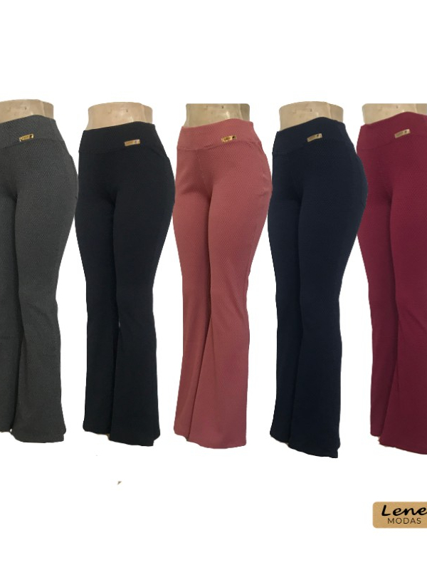 LENEVMODAS Legging de algodão Feminina Tecido Premium