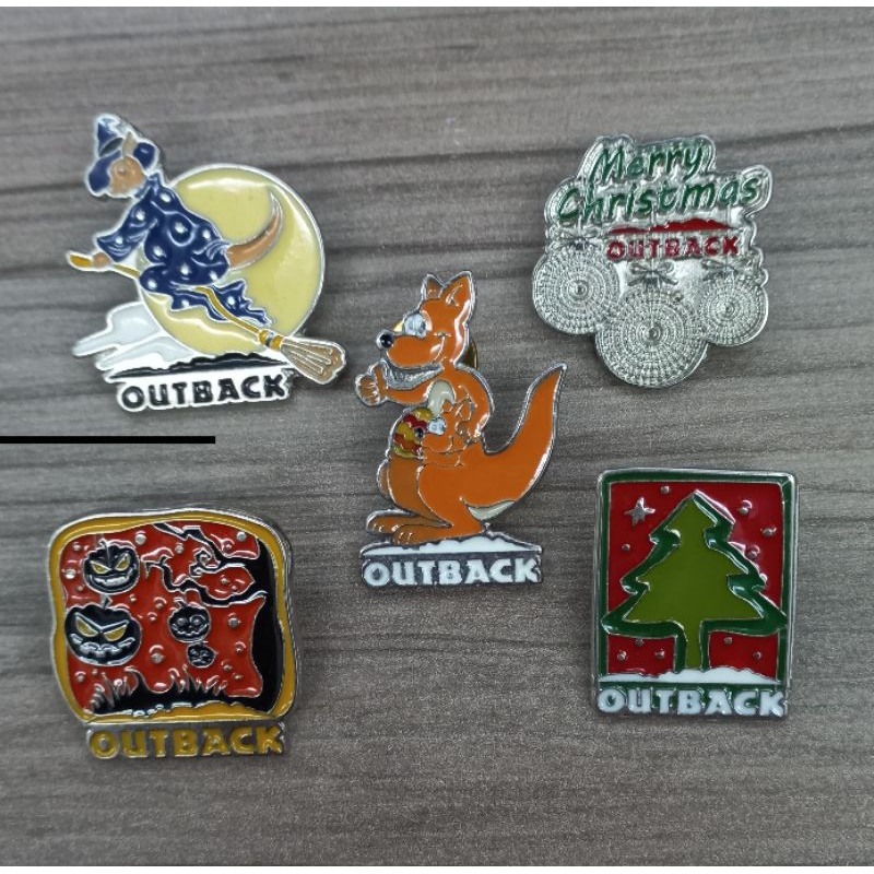 Pins Outback - Kit 2 - 5 Pins Diversos Outback