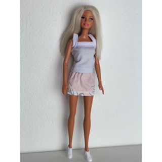 Conjunto Saia e Blusa kit Roupinha Look de Boneca Barbie Ciganinha