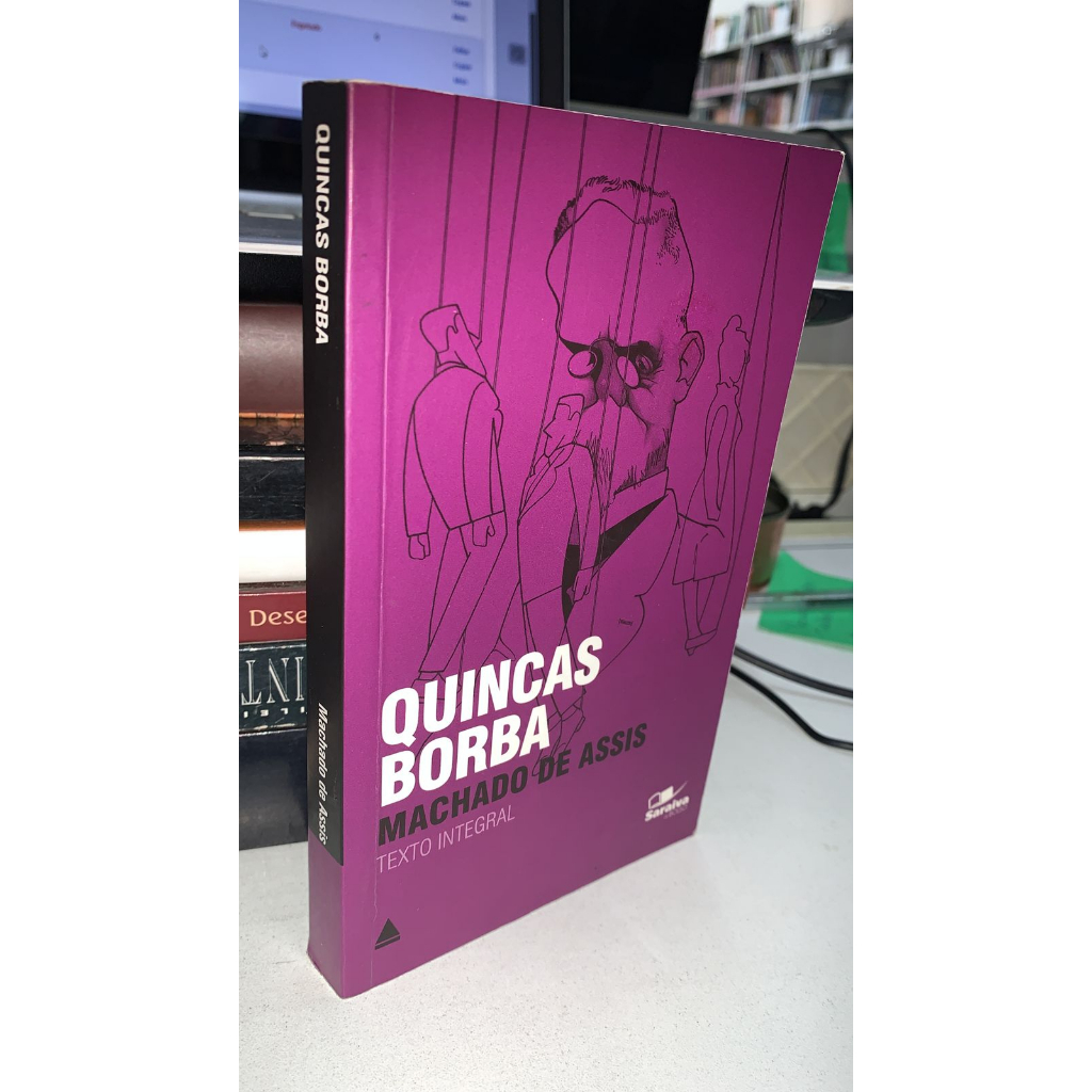 Livro Quincas Borba Texto Integral Machado De Assis Shopee Brasil