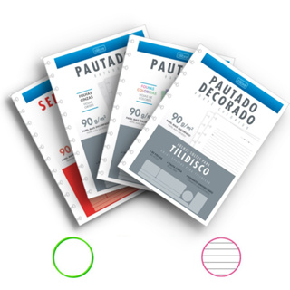 Refil p/ TiliDisco Inteligente 90g/m Compatível Caderno Inteligente - TILIBRA