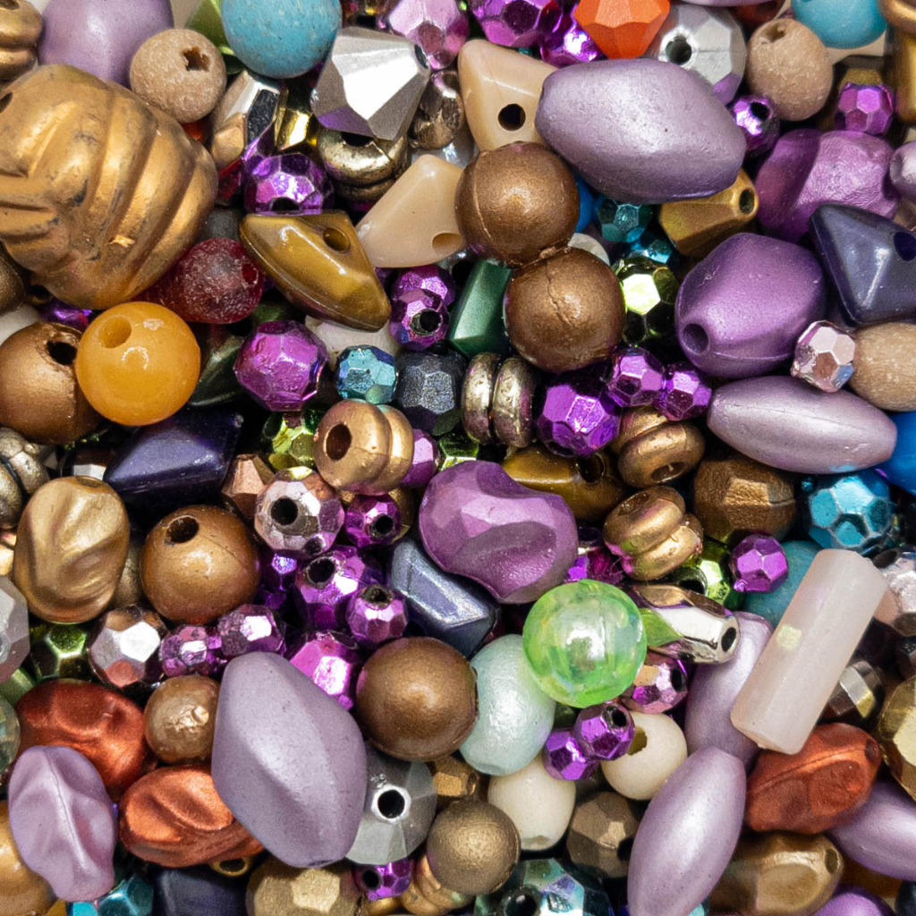 Kit Miçangas Sortidas Infantil Coloridas 250g Colar Pulseira 3500 unidade