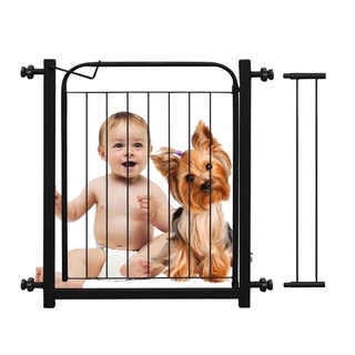 Portão de Segurança Cachorro e Bebê Frete + Barato da Shopee Grade Cães Medindo 70 à 83,5 Centímetros Promoção Envio Imediato