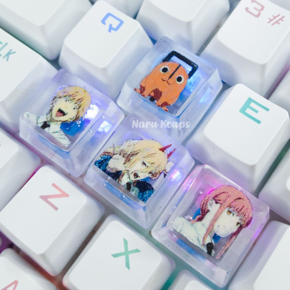 Keycap Chainsaw Man Shopee Brasil