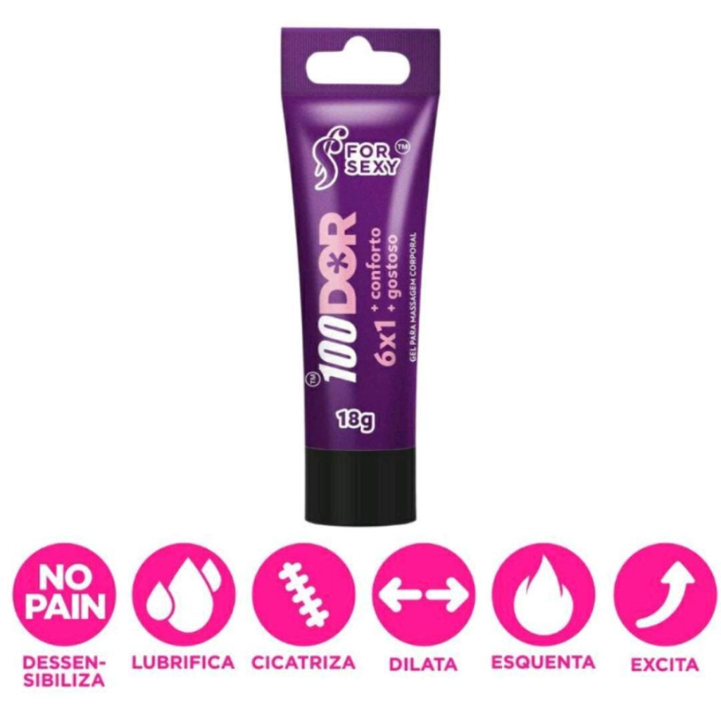 Gel Para Lubrifica O Sexo Anal Dor G Sex Shop Shopee Brasil