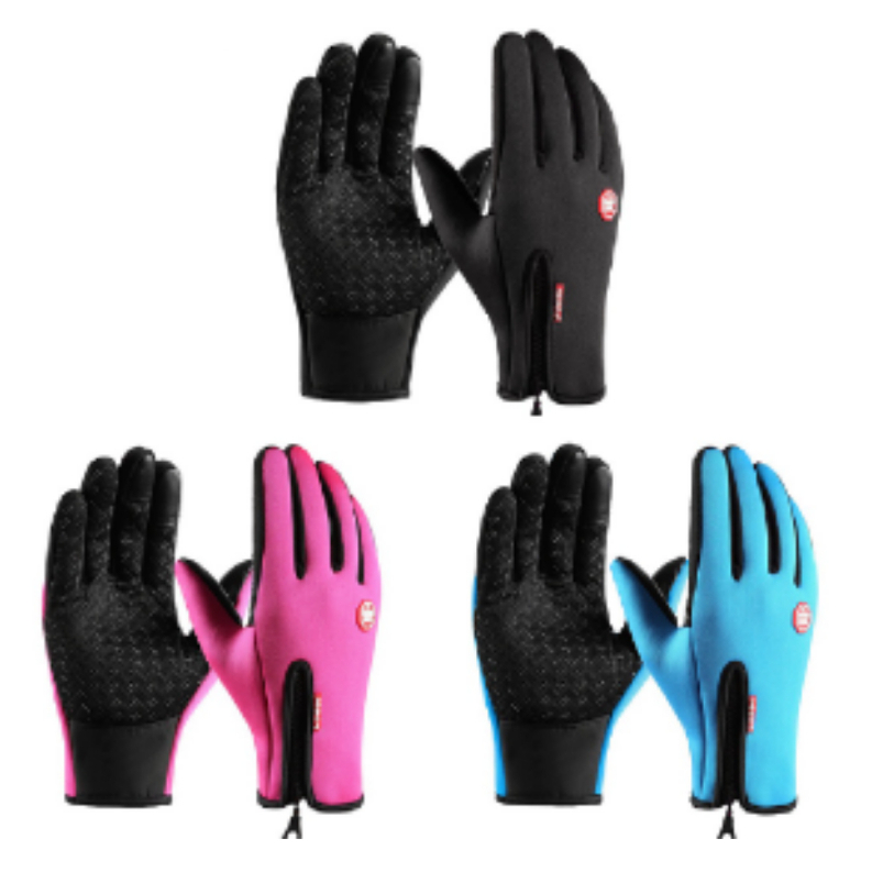 Luvas Térmicas Unissex Touch Screen - Aquece as Mãos / Compatível com Tela Sensível ao Toque / Para Ciclismo e Esportes em Geral
