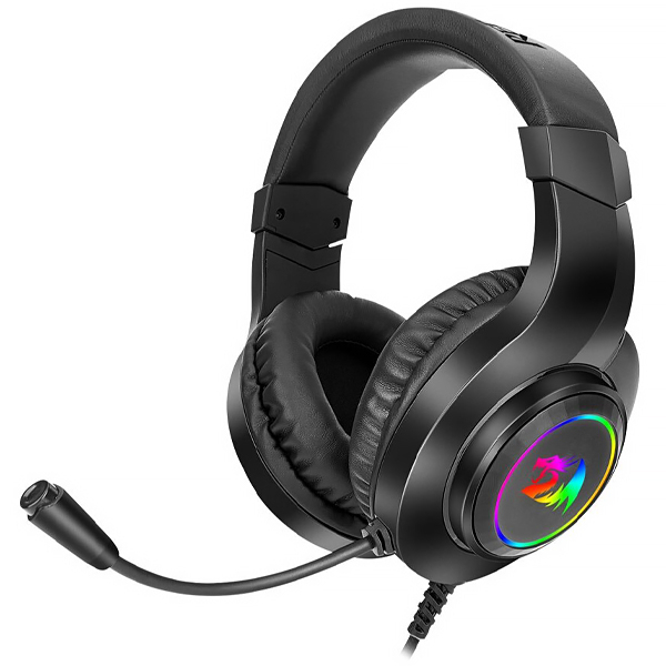 Fone headset gamer hylas b260rgb 3.5mm redragon brancoala