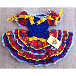 Infantil vestido best sale de festa junina