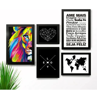 Quadros Decorativos Mdf Frases Leão De Juda Oração