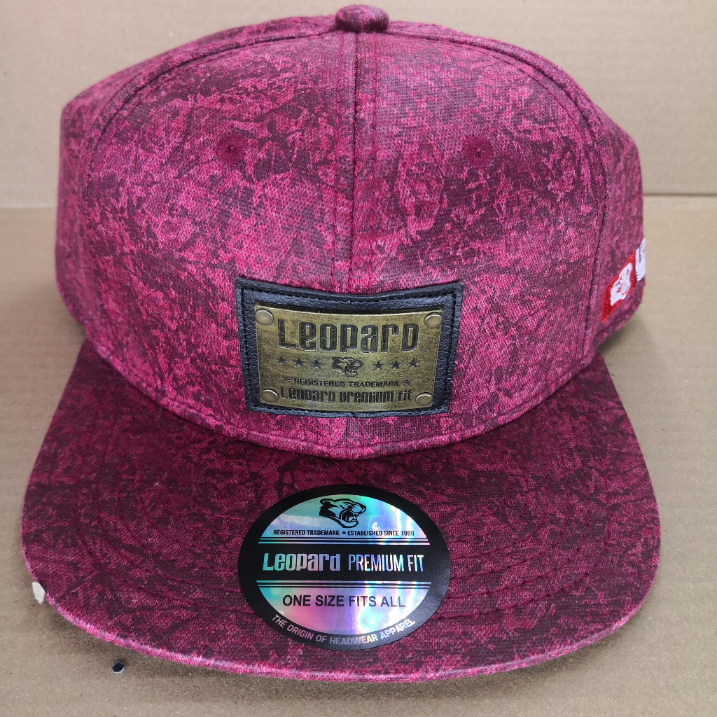 Promoção Boné Aba Reta Snapback Colorido Leopard Original 8