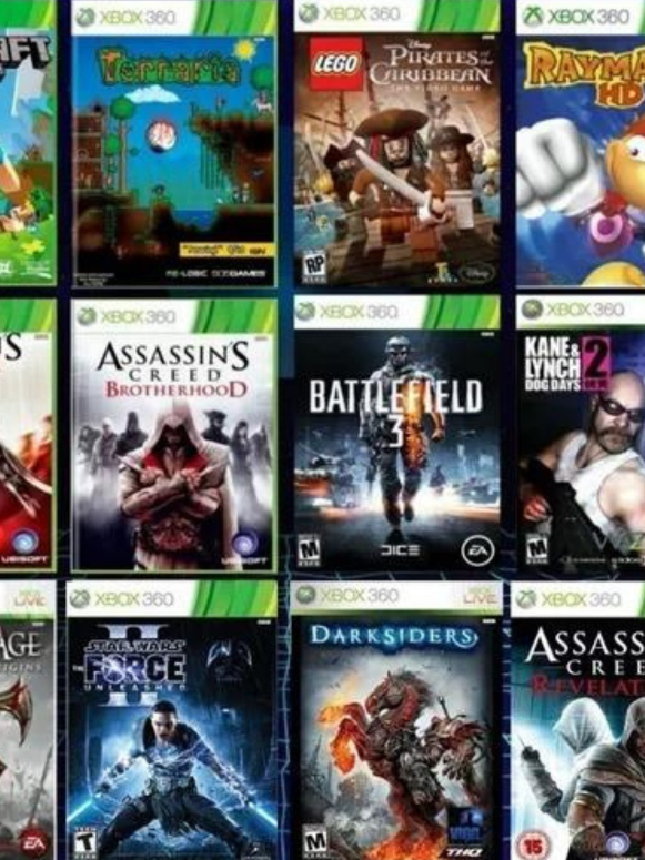 Kit 3 Jogos a Sua Escolha Xbox 360