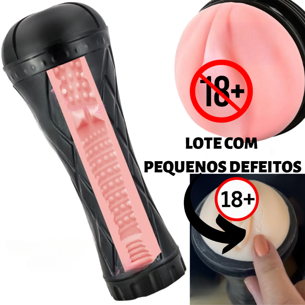Masturbador Masculino Formato Vagina Lanterna Vibrador COM DETALHES LIQUIDAÇÃO OPORTUNIDADE UNICA