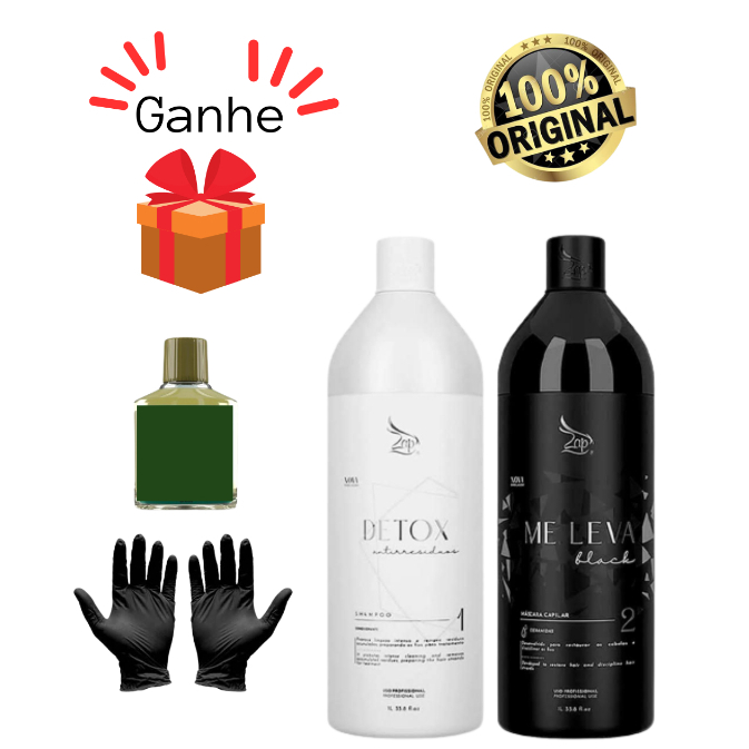 Zap Me Leva Black Kit Shampoo + Máscara 2x1000ml LO | Shopee Brasil