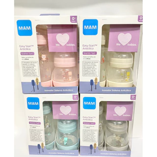 Kit 2un Mamadeira MAM Starter Anticólica 130ml e 260ml