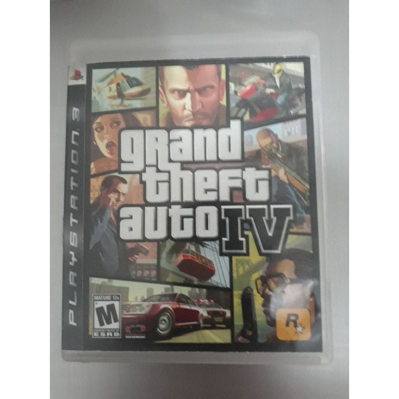 jogo de ps3 GTA 4 original midia fisica.