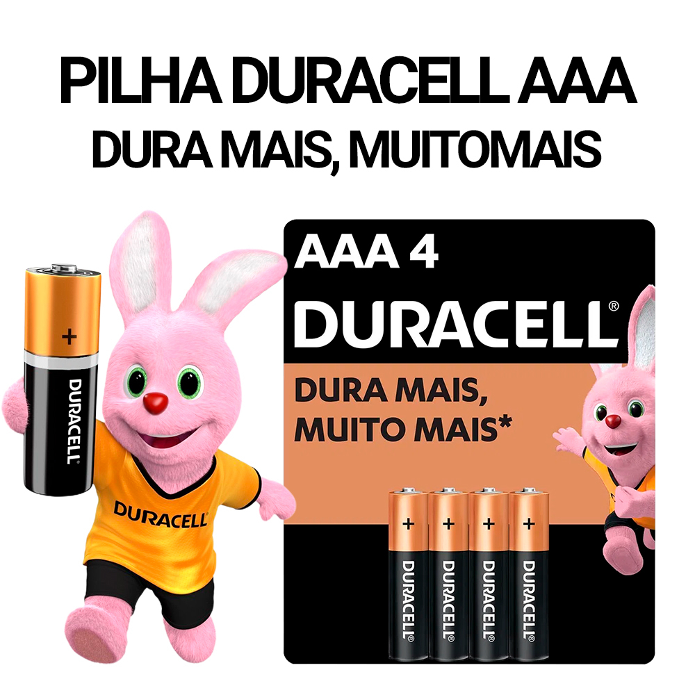 PILHA DURACELL AA Ou AAA C ORIGINAL Shopee Brasil