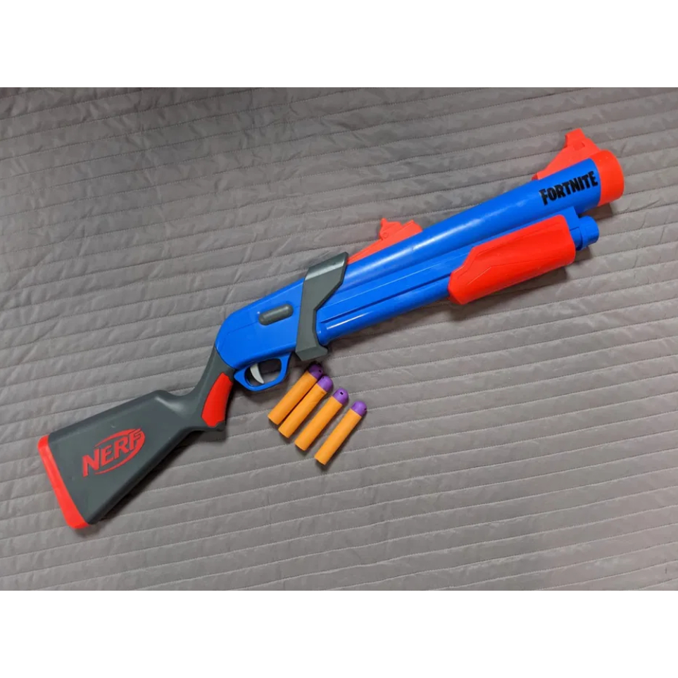 Lançador De Dardos Nerf Fortnite Pump Sg Arminha 12 76cm