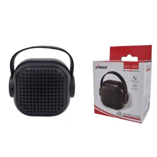 Mini Caixa de Som Bluetooth Portátil 5w Xtrad Preta WS-302