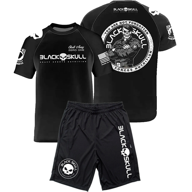 Camiseta Blackskull Camisa Dry Fit Modelo Academia Caveira