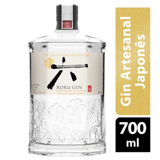 Gin Japonês ROKU Garrafa 700ml