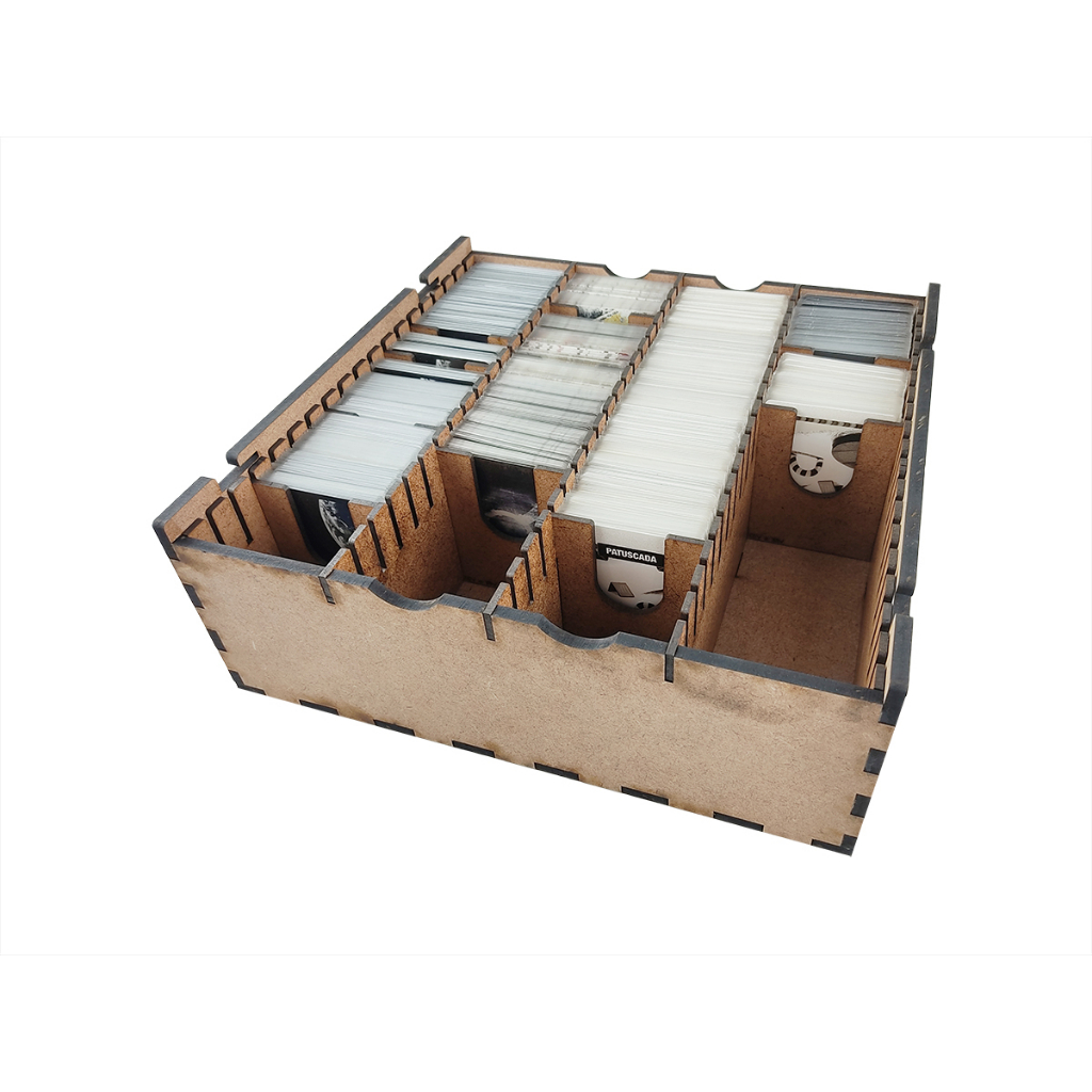 Caixa organizadora para Card Games (Genérico) - Modelo Vertical
