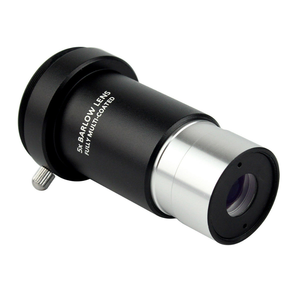 Objectif Barlow 5X Multicouche 1.25" - Adaptateur Télescope Oculaire M42 Appareil Photo Reflex