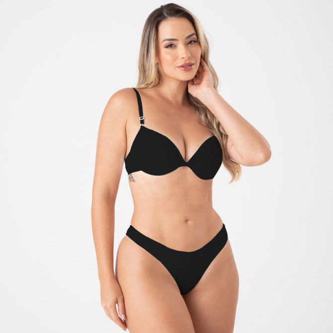 Conjunto de Lingerie kit 10 conj. Calcinha e Sutiã